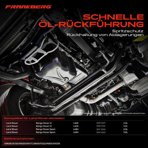1x Ölwanne Getriebeölwanne für Land Rover Range Rover IV L405 Sport L494 2.0L 3.0L Bild 1x Ölwanne Getriebeölwanne für Land Rover Range Rover IV L405 Sport L494 2.0L 3.0L