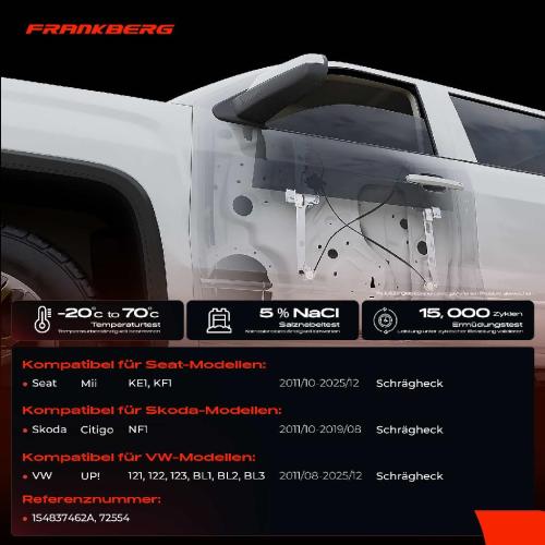 1x Fensterheber Vorne Rechts für VW UP Seat Mii Skoda Citigo Bild 1x Fensterheber Vorne Rechts für VW UP Seat Mii Skoda Citigo