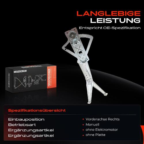 1x Fensterheber Vorne Rechts für Opel Corsa B 73 78 79 1993-2000 Bild 1x Fensterheber Vorne Rechts für Opel Corsa B 73 78 79 1993-2000