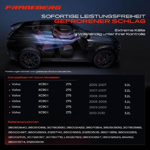 Frankberg 1x Klimakompressor für Volvo XC90 275 3.2L 2006-2012 Bild Frankberg 1x Klimakompressor für Volvo XC90 275 3.2L 2006-2012