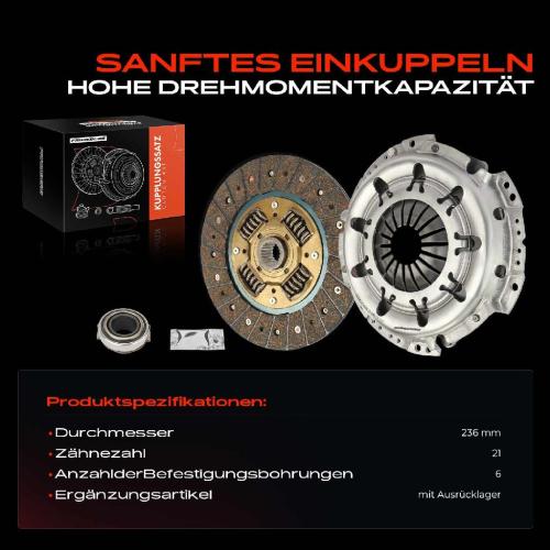 Frankberg 1x Kupplungssatz f r Toyota Avensis Verso M2 Camry Stufenheck V3 V4 Previa R3 RAV 4 II A2 RAV 4 III A3 Bild Frankberg 1x Kupplungssatz f r Toyota Avensis Verso M2 Camry Stufenheck V3 V4 Previa R3 RAV 4 II A2 RAV 4 III A3
