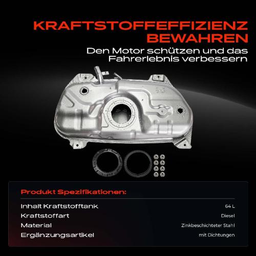 Frankberg 1x Kraftstofftank Kraftstoffbehälter für Fiat Fiorino Qubo Citroën 1.4L Bild Frankberg 1x Kraftstofftank Kraftstoffbehälter für Fiat Fiorino Qubo Citroën 1.4L
