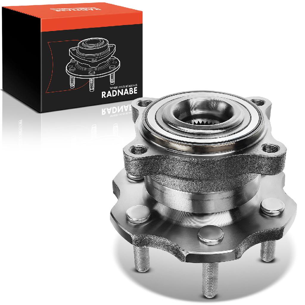 1x Radnabe Radlagersatz Hinterachse beidseitig für Nissan Pathfinder III 2.5L 3.0L 4.0L Bj ab 2005