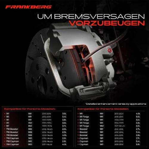 2x Warnkontakt Bremsbelagverschleiß Vorderachse für Porsche 718 Boxster 911 Cayman 992 Bild 2x Warnkontakt Bremsbelagverschleiß Vorderachse für Porsche 718 Boxster 911 Cayman 992