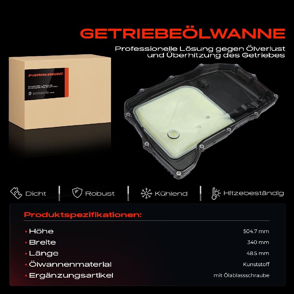 1x Ölwanne Getriebeölwanne für VW TOUAREG CR7 A4 8WH 8WJ 8W2 B9 8W5 B9 A5 F53 F5P Bj ab 2015