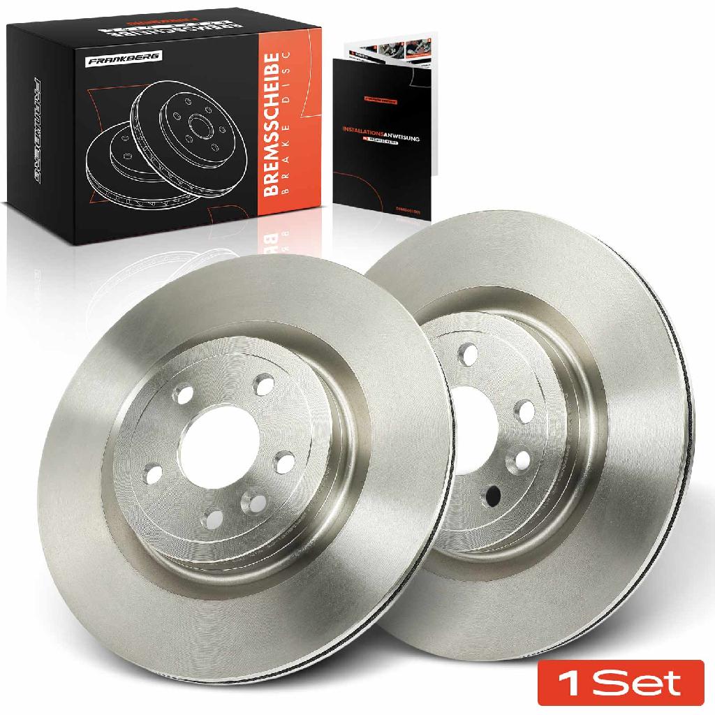 2x Bremsscheiben Hinterachse für Jaguar XE XF Sportbrake Land Rover Discovery Sport Van Range Velar