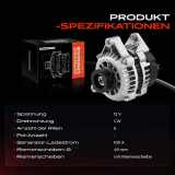 1x Lichtmaschine Generator für Opel Omega Vectra Vauxhall Saab 900 II 2.5L 3.0L