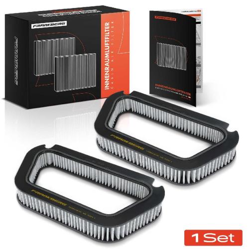 2x Innenraumfilter Aktivkohle für Audi A8 4E2 4E8 3.0L Benzin Bild 2x Innenraumfilter Aktivkohle für Audi A8 4E2 4E8 3.0L Benzin