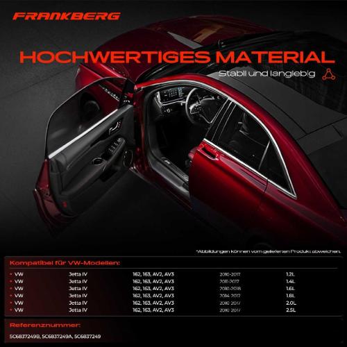 Frankberg 1x Türfeststeller Türfangband Türstopper Vorne für VW Jetta IV 162 163 AV2 AV3 Bild Frankberg 1x Türfeststeller Türfangband Türstopper Vorne für VW Jetta IV 162 163 AV2 AV3
