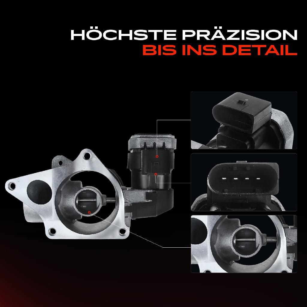 1x AGR-Ventil Abgasrückführungsventil für Mercedes-Benz Sprinter 2-T Bus B901 B902 B903 B904 B905