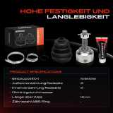 1x Antriebswelle Gelenksatz Vorderachse für Citroën C5 1 2 DC DE RC RE Peugeot Partner