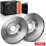 2x Bremsscheiben Vorderachse für VW Golf Alltrack VIII VII Van Variant Passat Tiguan Allspace