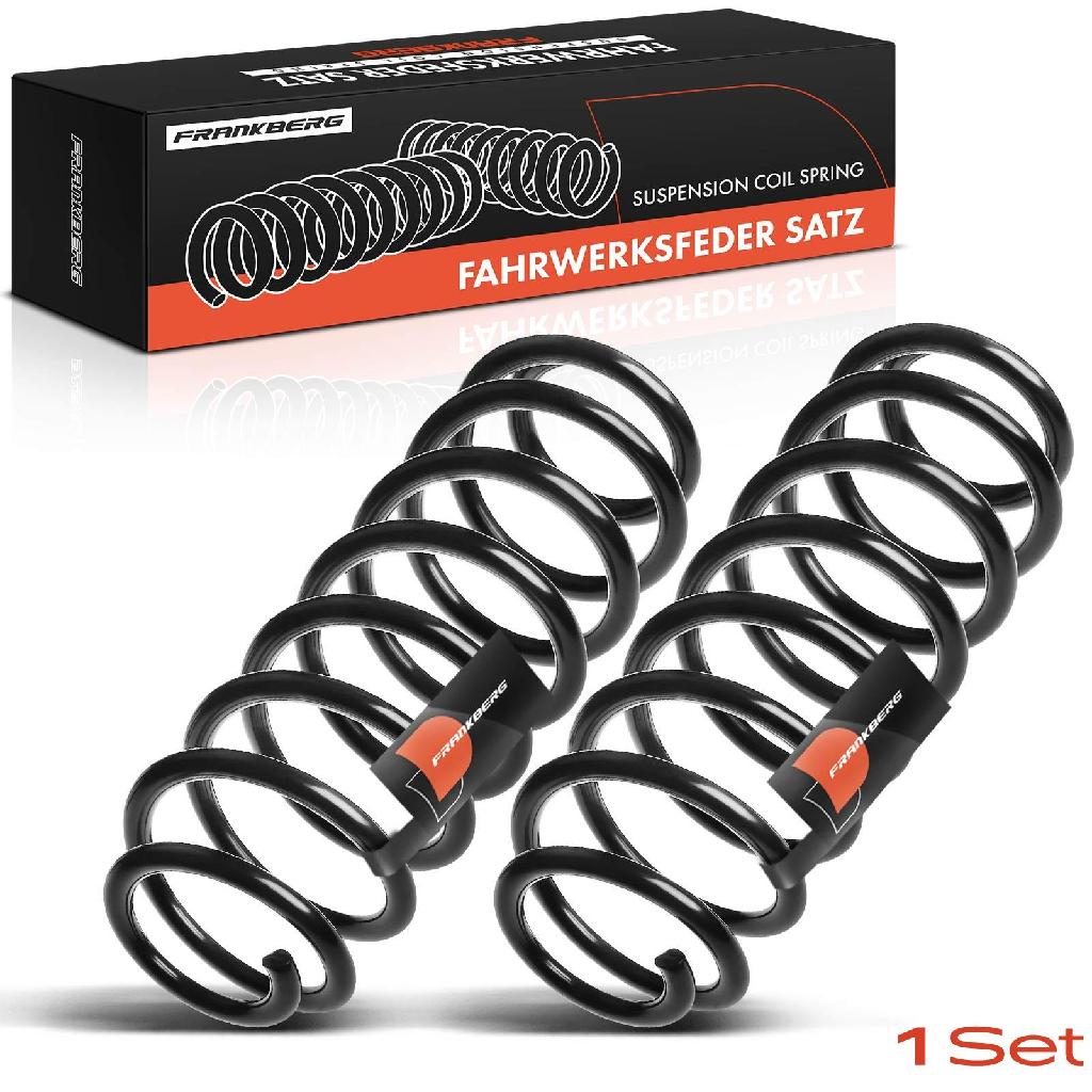 2x Fahrwerksfeder Hinterachse für Skoda Fabia I 6Y5 Fabia II 542 545 2000-2014