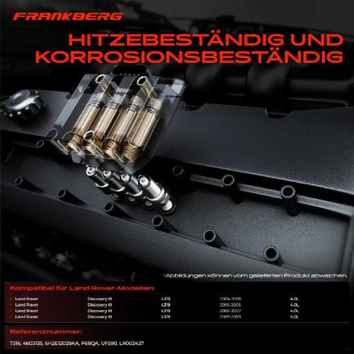 6x Zündspule Zündkerze für Land Rover Discovery III L319 4.0L 2004-2009 Bild 6x Zündspule Zündkerze für Land Rover Discovery III L319 4.0L 2004-2009
