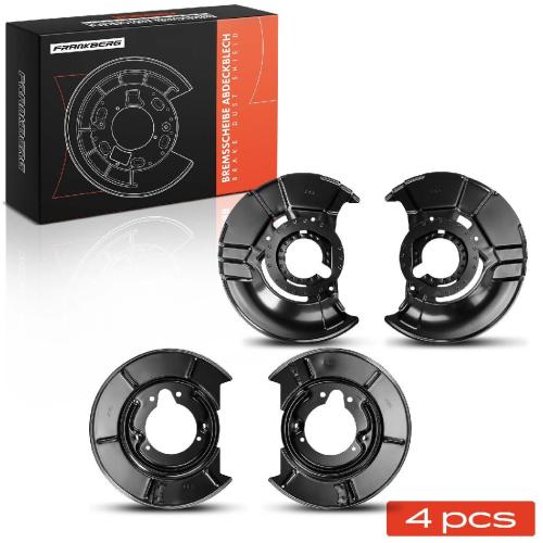 Frankberg 4x Ankerblech Bremsscheibe Vorne und Hinten für BMW 3er E36 316i 318tds Z3 1.8L Bild Frankberg 4x Ankerblech Bremsscheibe Vorne und Hinten für BMW 3er E36 316i 318tds Z3 1.8L