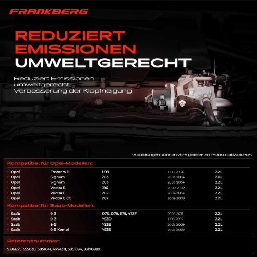 1x AGR-Ventil Abgasrückführungsventil für Opel Astra G Cabriolet Caravan CC Coupe Stufenheck Frontera B Saab Bild 1x AGR-Ventil Abgasrückführungsventil für Opel Astra G Cabriolet Caravan CC Coupe Stufenheck Frontera B Saab