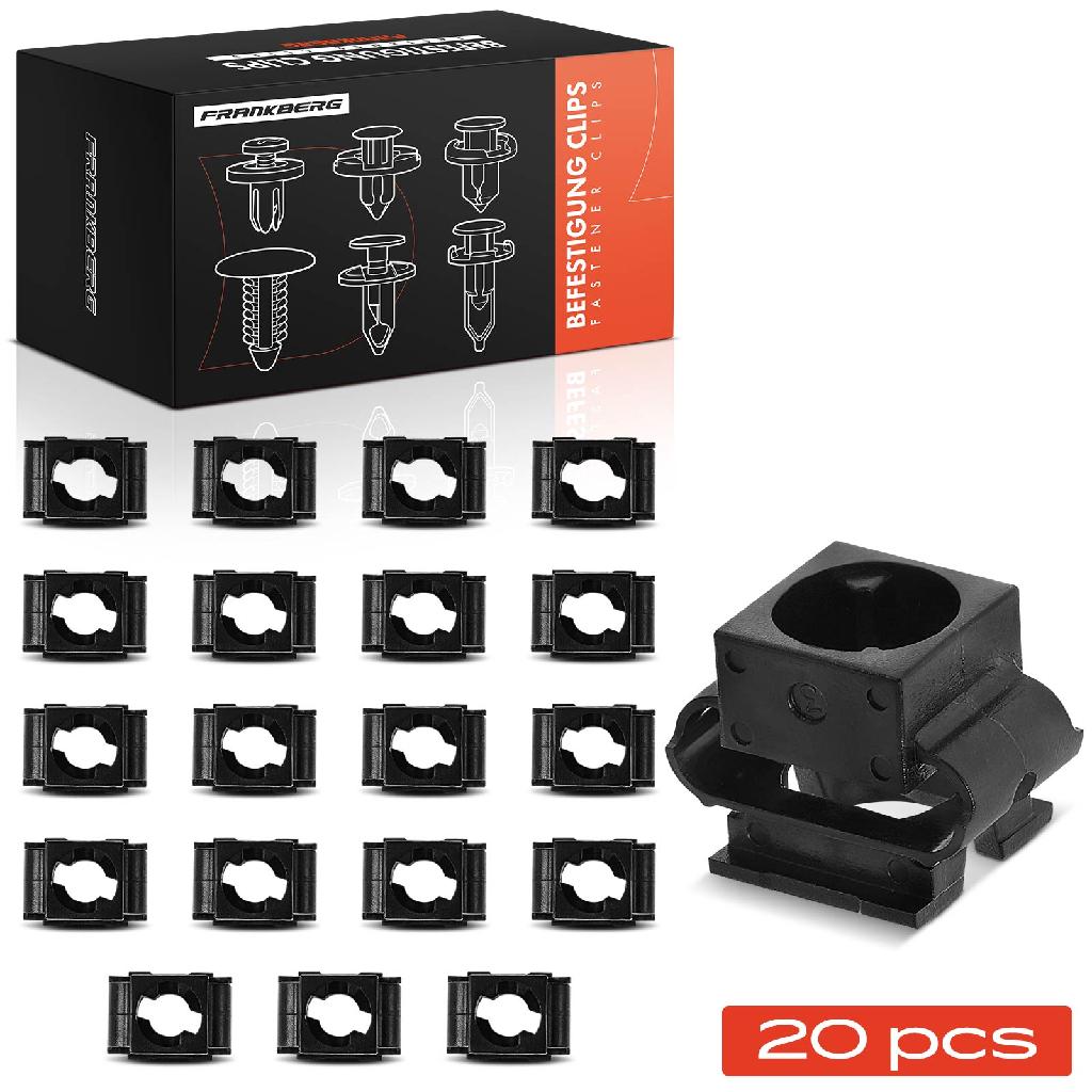 20x Befestigungsclips Motorschutz für VW Passat Audi A3 A4 A6 Seat Skoda