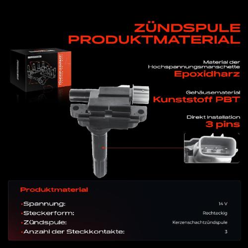 1x Zündmodul Zündspule für Fiat Sedici Subaru Justy III Suzuki Baleno Kombi Schrägheck Carry Kasten Bild 1x Zündmodul Zündspule für Fiat Sedici Subaru Justy III Suzuki Baleno Kombi Schrägheck Carry Kasten