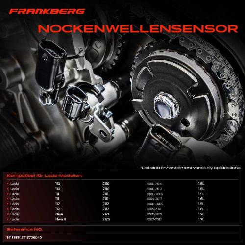 1x Nockenwellenposition Sensor für Lada 110 2110 111 2111 112 2112 1.5L 1.6L 1.7L Bild 1x Nockenwellenposition Sensor für Lada 110 2110 111 2111 112 2112 1.5L 1.6L 1.7L