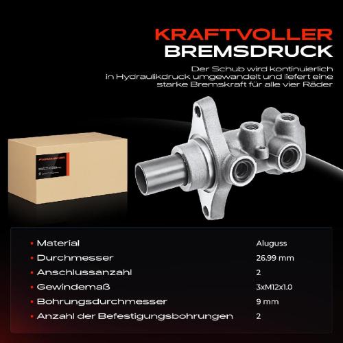 1x Hauptbremszylinder Bremszylinder für Mercedes-Benz M-Klasse W164 GL-Klasse X164 R-Klasse W251 Bild 1x Hauptbremszylinder Bremszylinder für Mercedes-Benz M-Klasse W164 GL-Klasse X164 R-Klasse W251