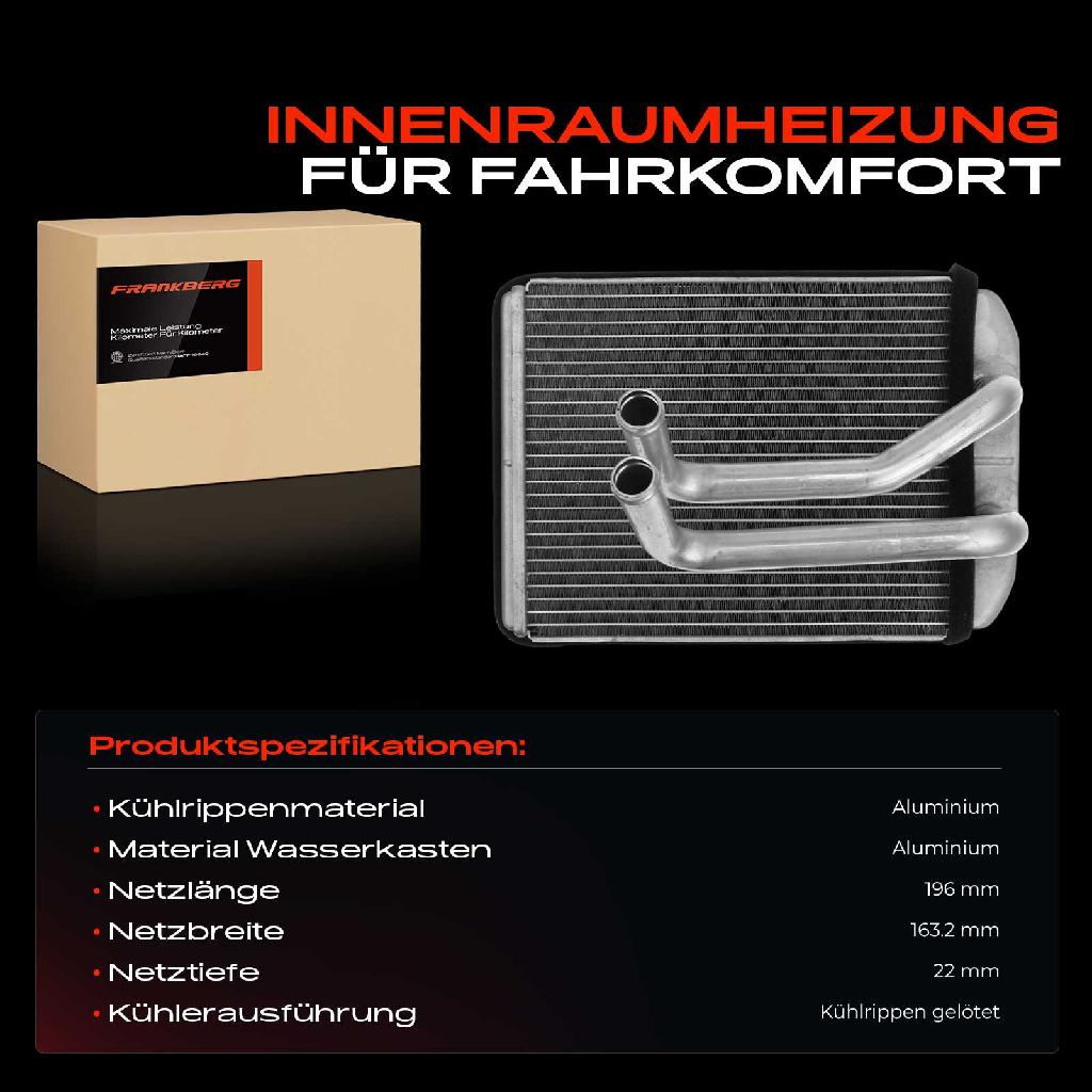 1x Wärmetauscher Innenraumheizung für KIA Magentis GD MS 2.0L 2.5L