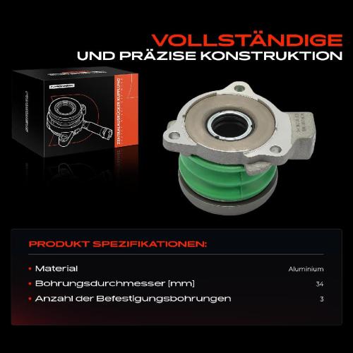 1x Zentralausrücker Kupplung für Opel Astra G Vectra B CC Caravan Bild 1x Zentralausrücker Kupplung für Opel Astra G Vectra B CC Caravan