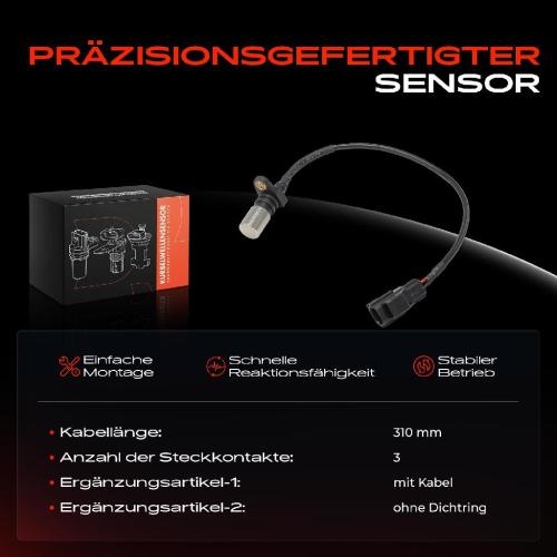 1x Kurbelwellensensor Impulsgeber für Volvo S60 I S70 S80 I II V70 II XC70 Cross Country XC70 2 Bild 1x Kurbelwellensensor Impulsgeber für Volvo S60 I S70 S80 I II V70 II XC70 Cross Country XC70 2