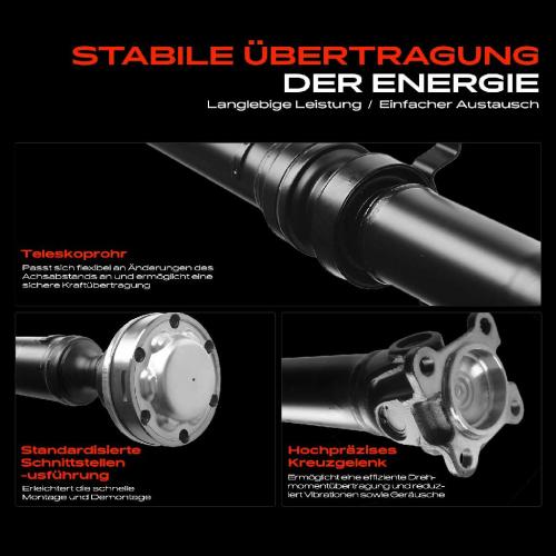 1x Kardanwelle Gelenkwelle Hinterachse für Land Rover Range Sport 2.7L 3.0L 3.6L 4.2L 4.4L 5.0L 2005-2013 Bild 1x Kardanwelle Gelenkwelle Hinterachse für Land Rover Range Sport 2.7L 3.0L 3.6L 4.2L 4.4L 5.0L 2005-2013