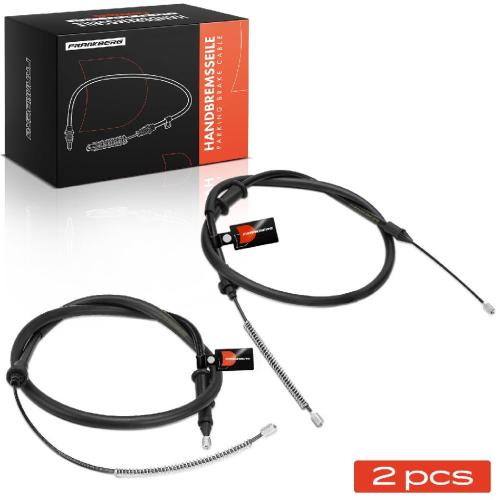 2x Seilzug Feststellbremse Hinterachse beidseitig für Nissan Kubistar X76 Renault Kangoo KC Bild 2x Seilzug Feststellbremse Hinterachse beidseitig für Nissan Kubistar X76 Renault Kangoo KC
