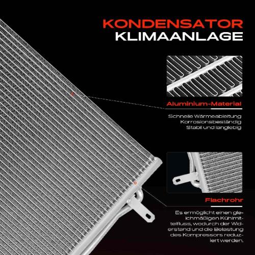 Frankberg 1x Kondensator Klimaanlage für VW Caddy III 2C Touran 1T 1.4L-2.0L Bild Frankberg 1x Kondensator Klimaanlage für VW Caddy III 2C Touran 1T 1.4L-2.0L