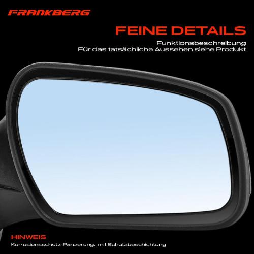 Frankberg 1x Außenspiegel Rechts für Ford Focus II DA DP HCP DB DH FCH DA DS FFS Bild Frankberg 1x Außenspiegel Rechts für Ford Focus II DA DP HCP DB DH FCH DA DS FFS