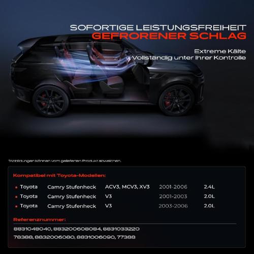 Frankberg 1x Klimakompressor für Toyota Camry Stufenheck V3 2.0L 2.4L 2001-2006 Bild Frankberg 1x Klimakompressor für Toyota Camry Stufenheck V3 2.0L 2.4L 2001-2006