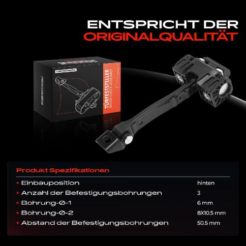 Frankberg 1x Türfeststeller Türfangband Türstopper Hinten für VW Jetta IV 162 163 AV2 AV3 Bild Frankberg 1x Türfeststeller Türfangband Türstopper Hinten für VW Jetta IV 162 163 AV2 AV3