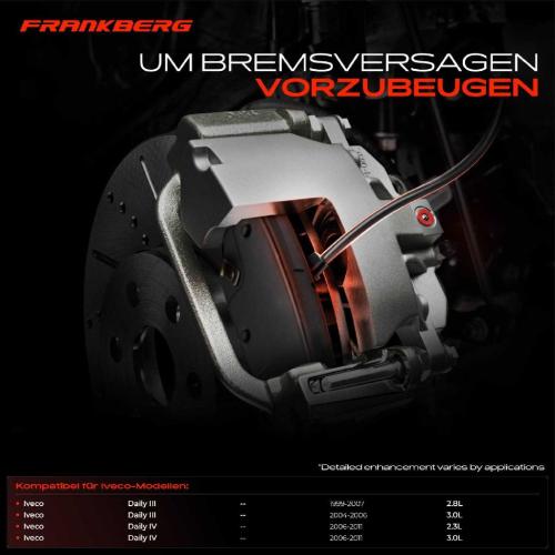Frankberg 1x Warnkontakt Bremsbelagverschlei Vorderachse f r Iveco Daily III IV Bus Kasten Pritsche Bild Frankberg 1x Warnkontakt Bremsbelagverschlei Vorderachse f r Iveco Daily III IV Bus Kasten Pritsche