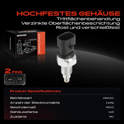 1x Bremslichtschalter für Opel Agila A F G Combo Corsa B C Vectra B Zafira A Bild 1x Bremslichtschalter für Opel Agila A F G Combo Corsa B C Vectra B Zafira A