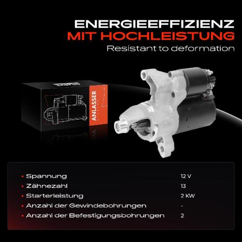 1x Anlasser Starter für Audi A4 Avant A5 Cabriolet Sportback A6 Allroad A7 A8 Q5 Q7 Bentley Continental Coupe Bild 1x Anlasser Starter für Audi A4 Avant A5 Cabriolet Sportback A6 Allroad A7 A8 Q5 Q7 Bentley Continental Coupe