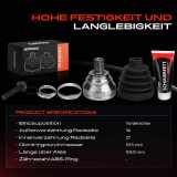 1x Antriebswelle Gelenksatz Vorderachse für VW Arteon Shooting Brake Caddy Alltrack MPV