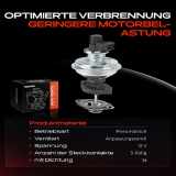 1x AGR-Ventil Abgasrückführungsventil für BMW 1er E81 E87 1er Cabriolet E88 E82 E90 E93 E92 E91 E60 E61 E83