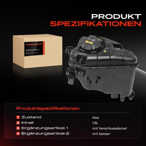 1x Ausgleichsbehälter Kühlmittelbehälter für BMW 5er F90 G30 520-550 6er 7er 8er Bild 1x Ausgleichsbehälter Kühlmittelbehälter für BMW 5er F90 G30 520-550 6er 7er 8er