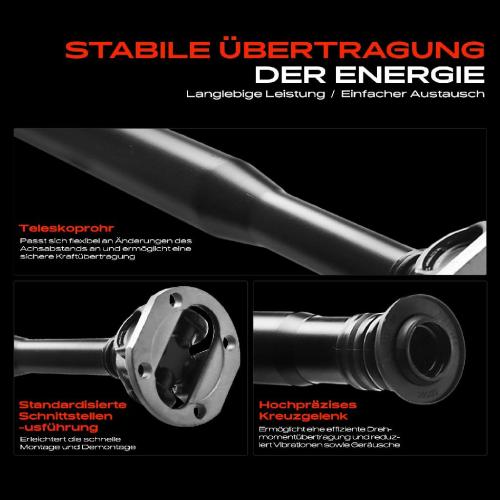 1x Kardanwelle Gelenkwelle Vorderachse für Mercedes-Benz W204 S204 C218 X218 W212 S212 X204 A217 C216 Bild 1x Kardanwelle Gelenkwelle Vorderachse für Mercedes-Benz W204 S204 C218 X218 W212 S212 X204 A217 C216