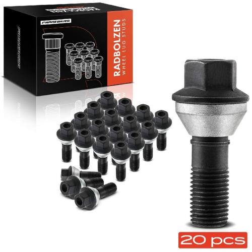 20x Radschraube für BMW X5 E53 F15 F85 7er E65 E66 E67 X6 F16 F86 Bild 20x Radschraube für BMW X5 E53 F15 F85 7er E65 E66 E67 X6 F16 F86