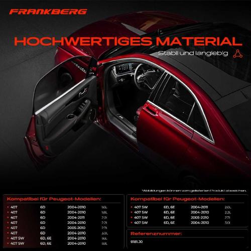 1x Türfeststeller Türfangband Türstopper Hinten für Peugeot 407 SW 6D 6E 2.0L 2.2L 2.7L Bild 1x Türfeststeller Türfangband Türstopper Hinten für Peugeot 407 SW 6D 6E 2.0L 2.2L 2.7L