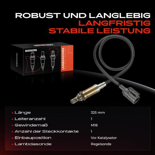 Frankberg 1x Lambdasonde Regelsonde Vor Katalysator für Toyota Camry V1 V2 Corolla AE86 1985-2001 Bild Frankberg 1x Lambdasonde Regelsonde Vor Katalysator für Toyota Camry V1 V2 Corolla AE86 1985-2001