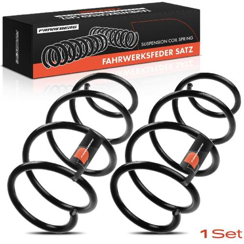 Frankberg 2x Fahrwerksfeder Vorderachse für Skoda Octavia III 5E3 NL3 NR3 5E5 5E6 Bj ab 2012 Bild Frankberg 2x Fahrwerksfeder Vorderachse für Skoda Octavia III 5E3 NL3 NR3 5E5 5E6 Bj ab 2012