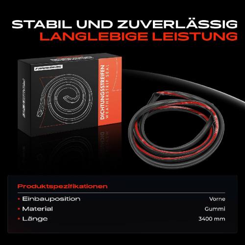1x Windschutzscheiben Dichtung Vorne für BMW 5er Touring E39 7er E38 3.0L 1994-2004 Bild 1x Windschutzscheiben Dichtung Vorne für BMW 5er Touring E39 7er E38 3.0L 1994-2004