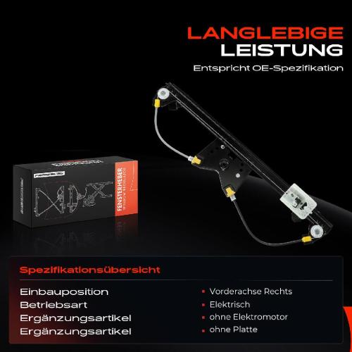 1x Fensterheber Vorne Rechts für Fiat 500L 351 352 ab 2012 Bild 1x Fensterheber Vorne Rechts für Fiat 500L 351 352 ab 2012