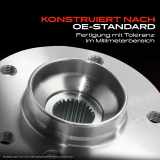 1x Radnabe Radlagersatz Hinterachse beidseitig für BMW 3er Cabriolet Coupe Touring E36 1990-1999