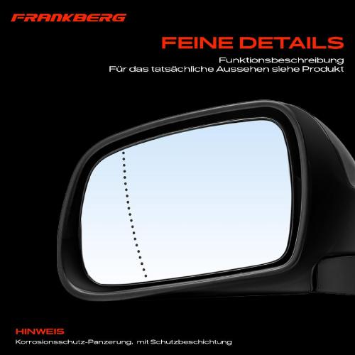 Frankberg 1x Außenspiegel Links für Citroën Xsara Break Coupe N1 N2 N0 N3 1997-2005 Bild Frankberg 1x Außenspiegel Links für Citroën Xsara Break Coupe N1 N2 N0 N3 1997-2005