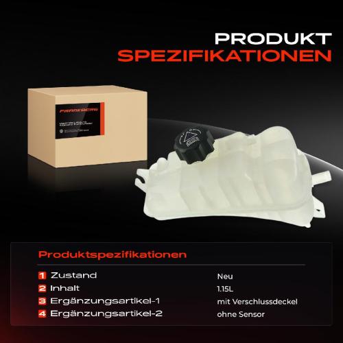 1x Ausgleichsbehälter Kühlmittelbehälter für Citroën Berlingo Xsara Picasso Peugeot Partner Bild 1x Ausgleichsbehälter Kühlmittelbehälter für Citroën Berlingo Xsara Picasso Peugeot Partner