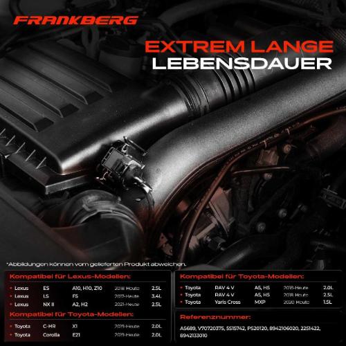 1x Saugrohrdruck Sensor für Lexus LS NX II RX UX Toyota Corolla RAV 4 V Yaris 2.0L Bild 1x Saugrohrdruck Sensor für Lexus LS NX II RX UX Toyota Corolla RAV 4 V Yaris 2.0L